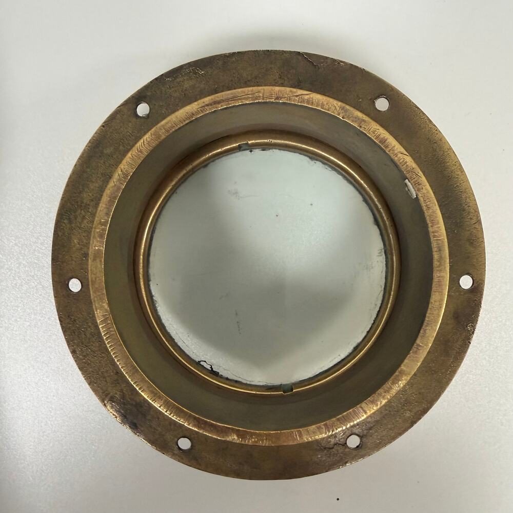 Vintage-Style Brass Nautical Maritime Boat Yacht Porthole Hinged Window Decor - Picture 7 of 10